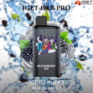 iget bar pro blackberry ice 10000 puffs 1