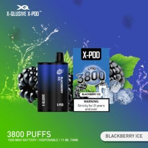 x qlusive x pod grape ice
